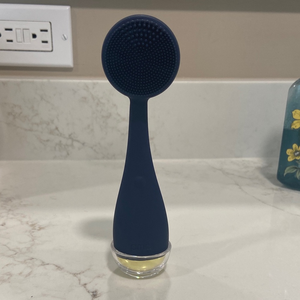 PMD Midnight Blue and Gold Facial Cleansing Device